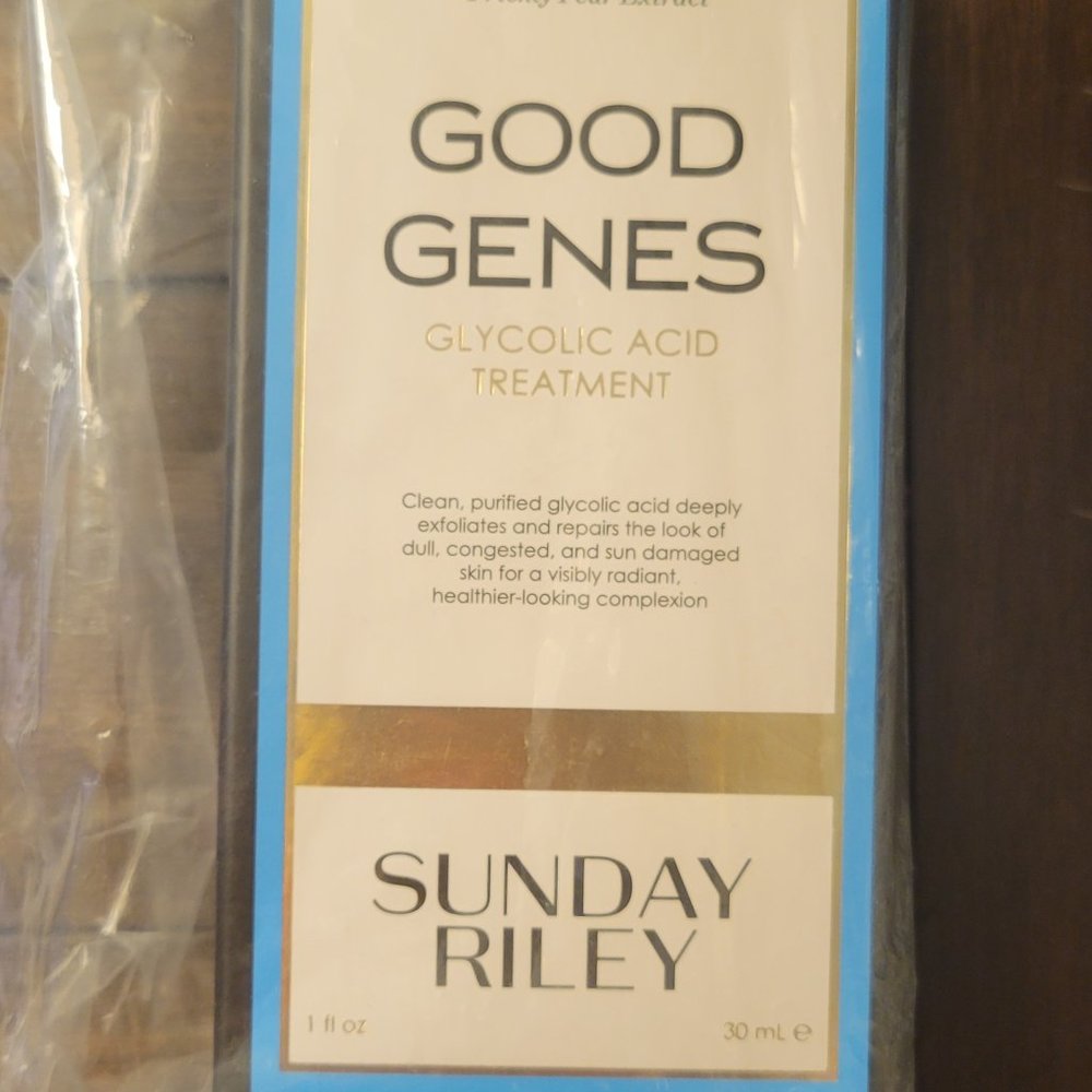 Sunday Riley Good Genes Glycolic Acid Treatment 1oz, new/sealed